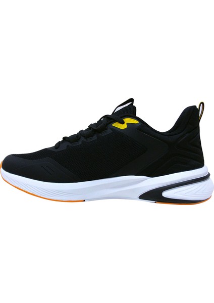 Siyah Sarı Beyaz Bağcıklı Sneakers Spor Ayakkabı modelleri