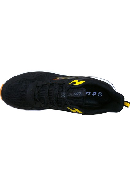 Siyah Sarı Beyaz Bağcıklı Sneakers Spor Ayakkabı fırsatları