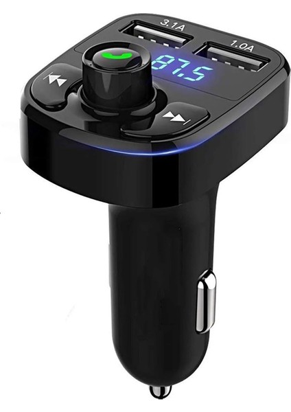 Tüm Araçlara Uyumlu Fm Transmitter Bluetooth Radyo Çakmaklık Araç Şarj Soketi Oto Çakmaklık Aksesua fiyatları