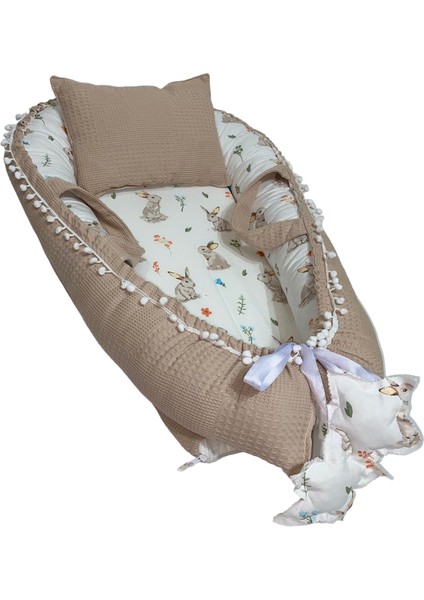 Konforlu ve Güvenli Babynest - Yumuşak ve Şık Tasarım- Bebek Yuvası- Bebek Yatağı