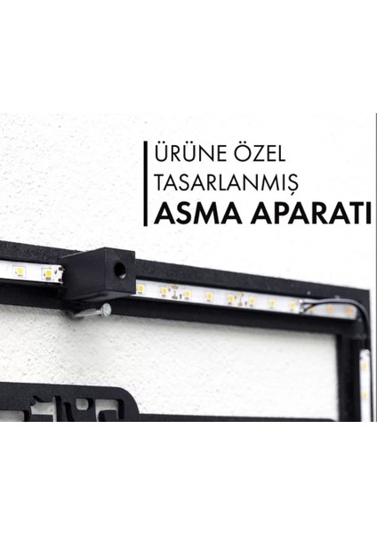 LED Işıklı Yılbaşı Özel Tablosu