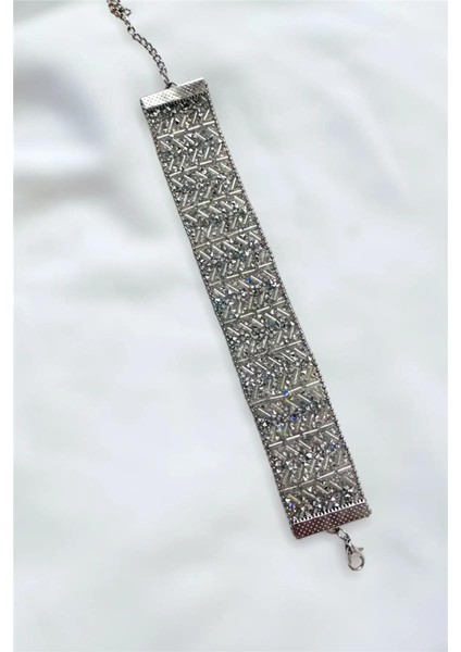 Full Kristal Taşlı Tasma Bileklik fiyatları