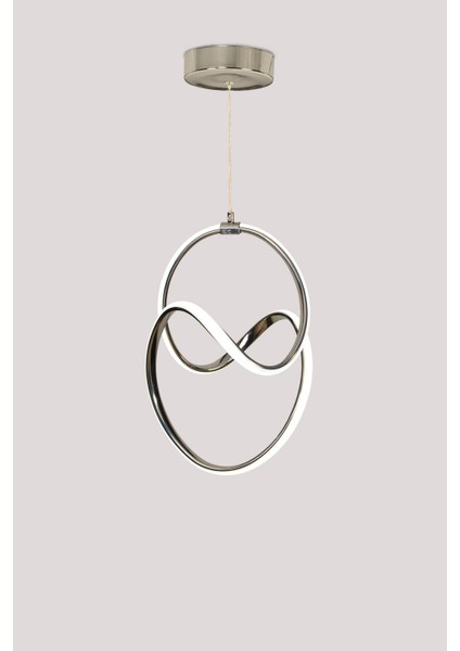 Modern Krom Kasa Beyaz Işık LED Avize Alp Ledli Avize fiyatları