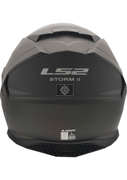 Storm 2 Fıst Mat Siyah Kask modelleri