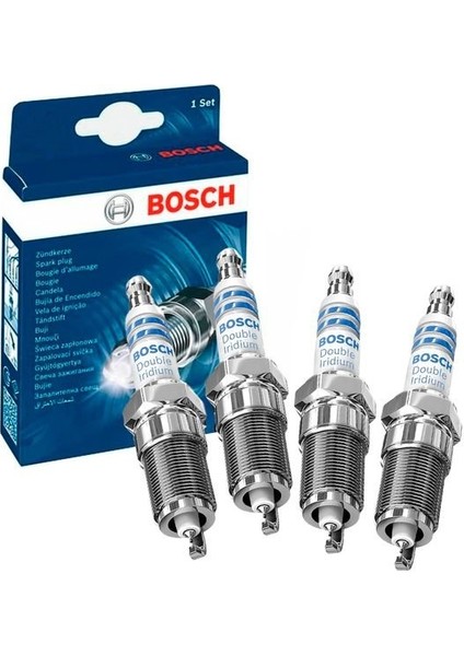 Buji Çift Iridyum Takım 4 Adet Honda Cıvıc Fb7 Fc5 / Accord 2.4i / Crv 2.0 Ivtec YR7SII330U