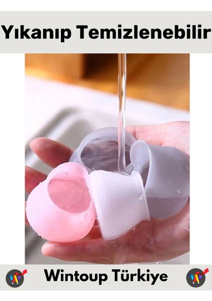 Kayma Çizilme Gürültü Önleyici Mobilya Masa Sandalye Zemin Koruyucu Silikon Pabuç Ayak Kılıfı 20ADET indirimleri