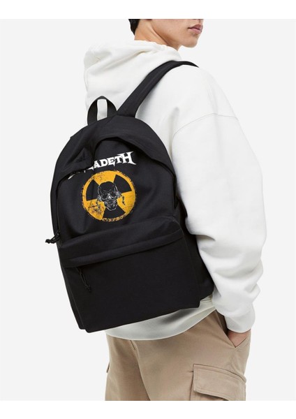 Megadeth Skull Baskılı Unisex Sırt Çantası