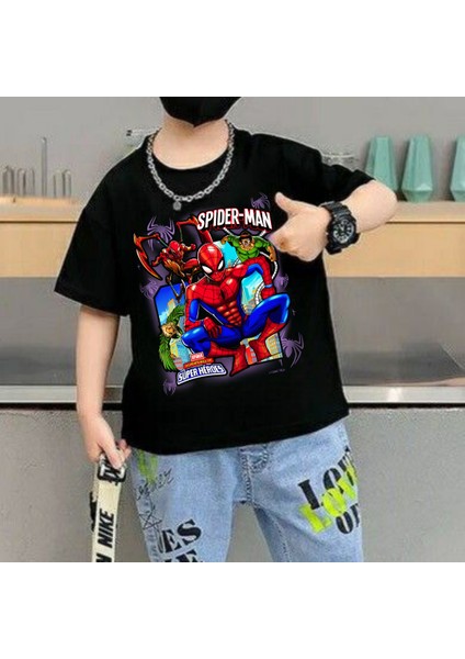 Spider-Man Kids Baskılı T-Shirt