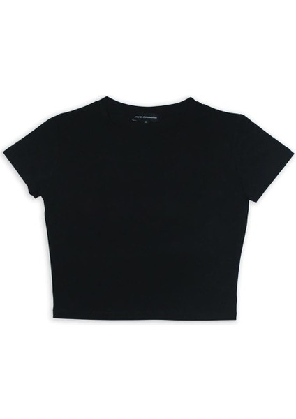 Düz Siyah Crop fiyatları