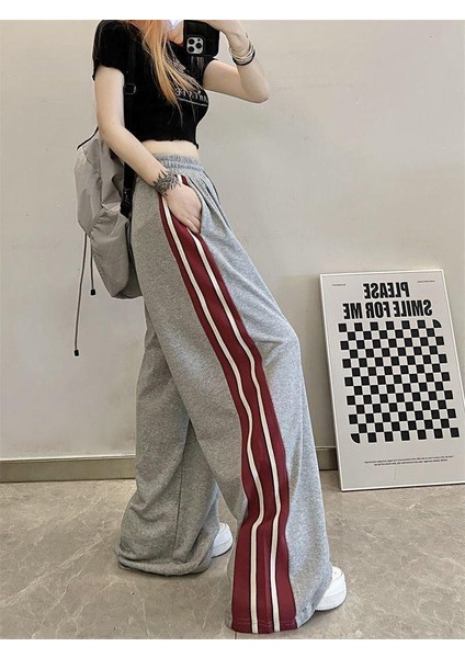 Streetwear Çift Çizgili Detail Eşofman Altı