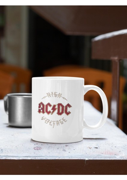 AC/DC Baskılı Kupa Bardak