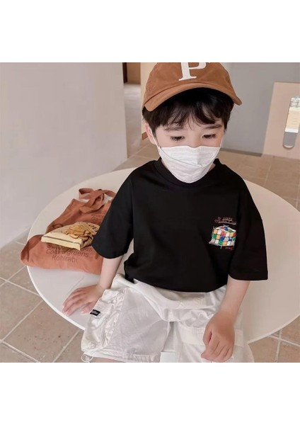 Rubik Küp Baskılı Young T-Shirt indirimleri