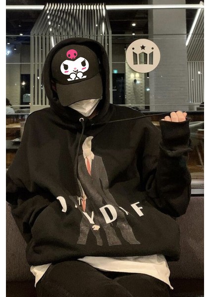 Kuromi Siyah Şapka