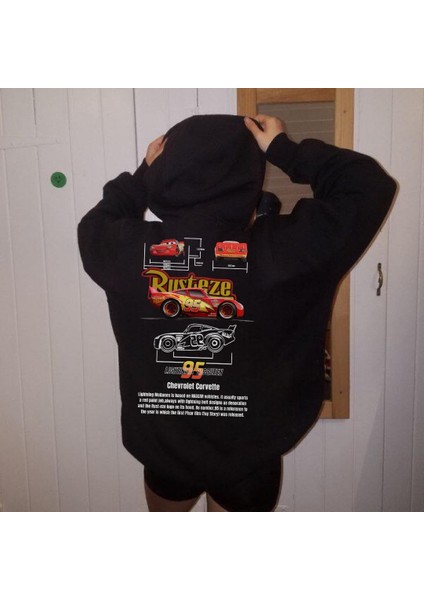 Unisex Rusteze Mcquwnn Sweatshirt Siyah