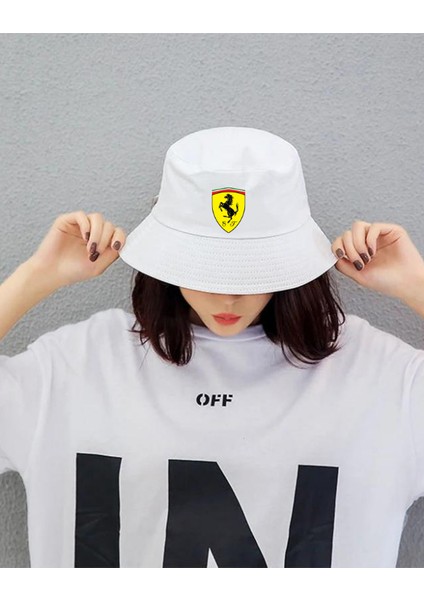 Ferrari Bucket Balıkçı Şapka