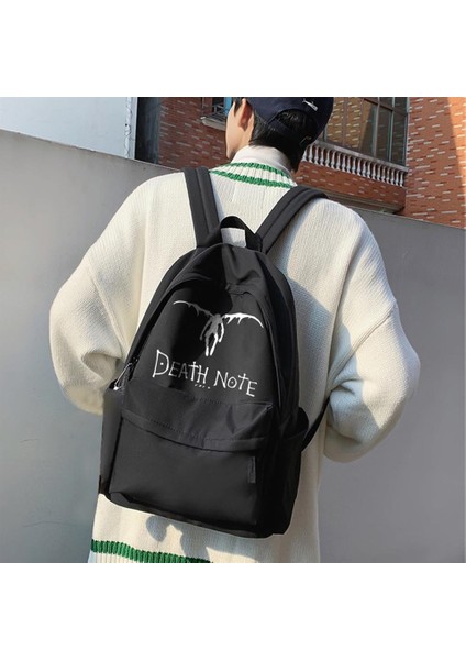 Death Note Winged L Baskılı Unisex Sırt Çantası