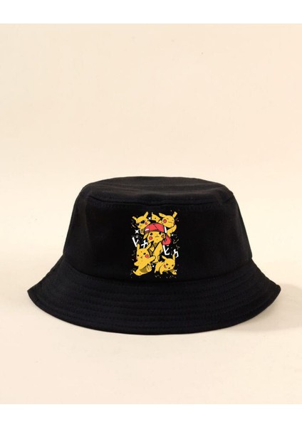 Pikachu Bucket Balıkçı Şapka