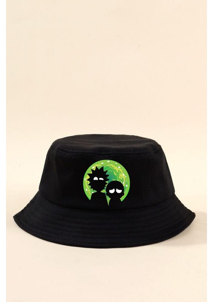 Rick And Morty Bucket Balıkçı Şapka