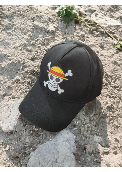 One Piece Siyah Şapka