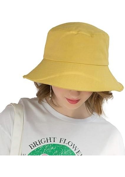 Sarı Bucket Balıkçı Şapka