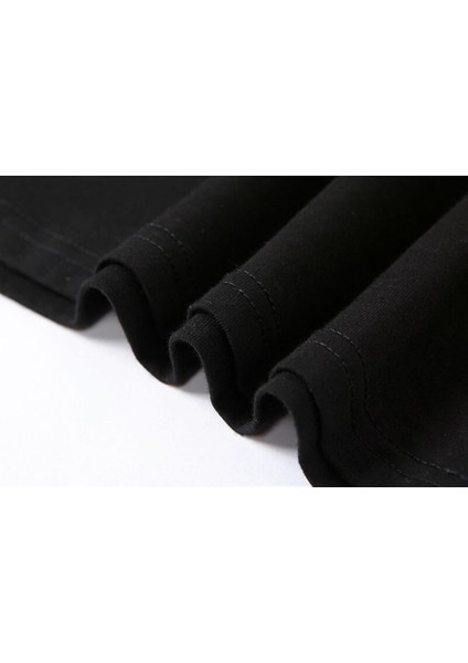 Löded Diper Baskılı Siyah Crop fırsatları