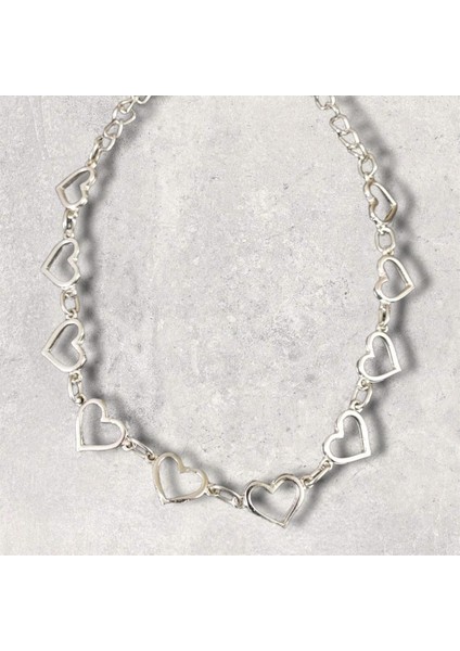 Chain Heart Kolye