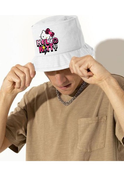 Hello Kitty Bucket Balıkçı Şapka