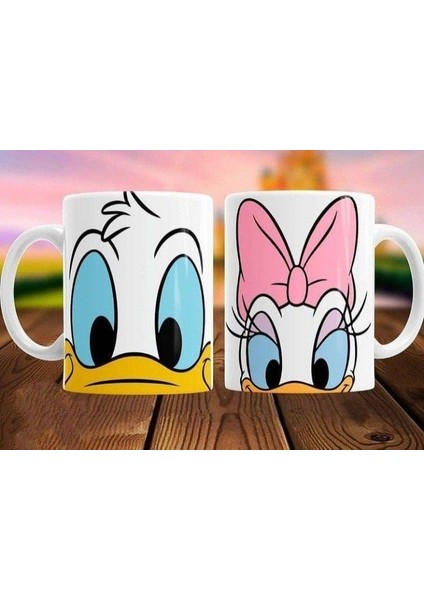 2'li Donald Daisy Kupa Bardak
