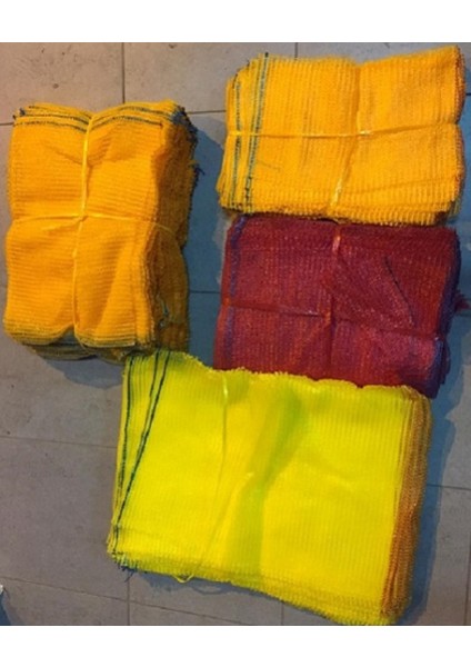 Ipli, Soğan, Patates, Portakal, Limon, Kuruyemiş Çuvalı, 26cm*48cm, 5kg Ürün Taşır, 25 Adet