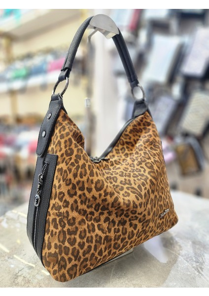 Ön Gövdesi Hakiki Süet Deri Salaş Model Kadın El-Omuz Çantası fiyatları