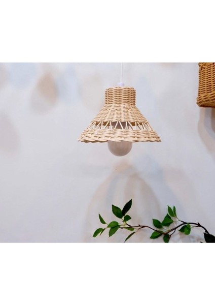 Rattan Bambu Hasir Avize