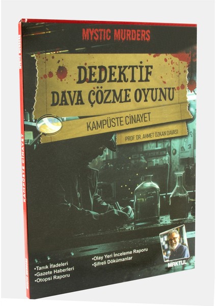 Kampüste Cinayet Dedektif Dava Çözme Oyunu