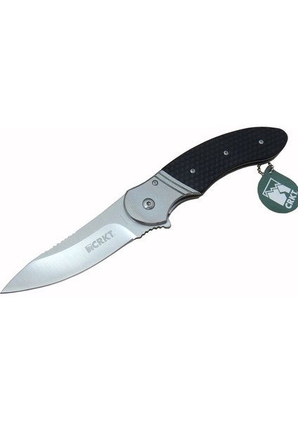 Crkt Hotenanny K 300 Kxp Kamp Çakı 23 cm - Kaymaz Sap, Otomatik, Kılıflı