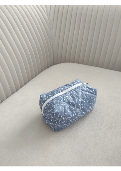 Makyaj Çantası, Seyahat Çantası, Ruj Çantası, Organizer 7x7x13 cm Küçük Boy