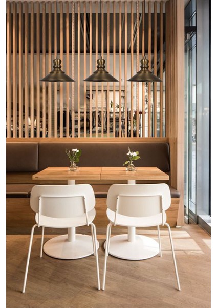 Nantes Eskitme Rengi Metal Sarkıt Avize Modern Otel Cafe Restoran Salon Retro Sarkıt Modeller fırsatları