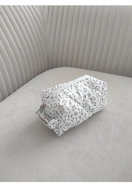 Makyaj Çantası, Seyahat Çantası, Ruj Çantası, Organizer 7x7x13 cm Küçük Boy fiyatları