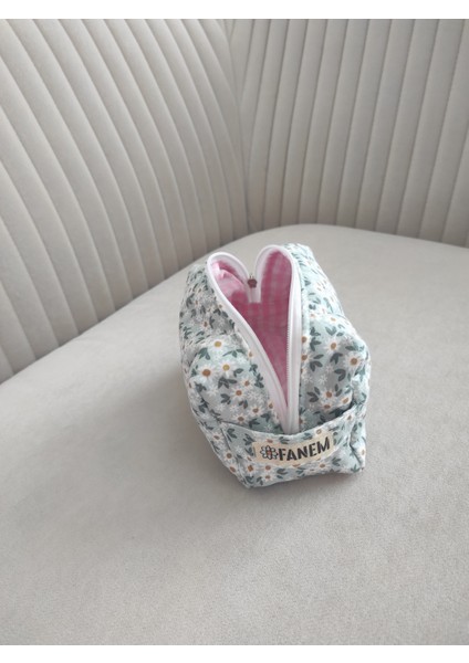 Makyaj Çantası, Seyahat Çantası, Ruj Çantası, Organizer 7x7x13 cm Küçük Boy fiyatları
