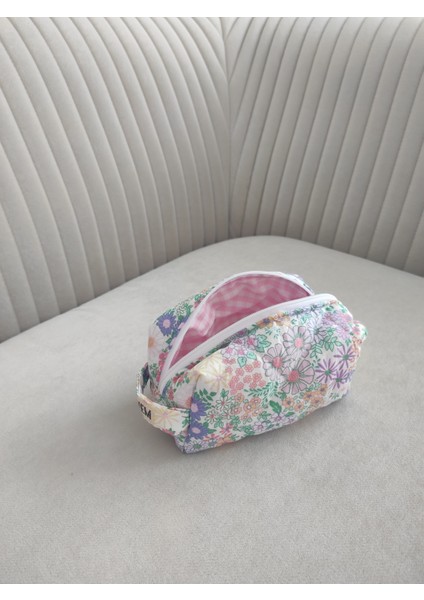 Makyaj Çantası, Seyahat Çantası, Ruj Çantası, Organizer 7x7x13 cm Küçük Boy modelleri