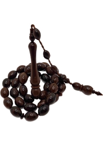 Kahverengi Özel Model Toz Kehribar Tesbih fiyatları