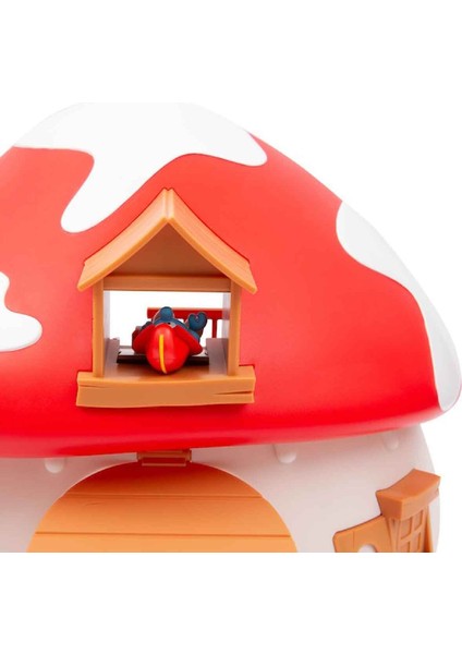 Smurfs Fire Station Sesli Itfaiye Istasyonu Oyun Seti
