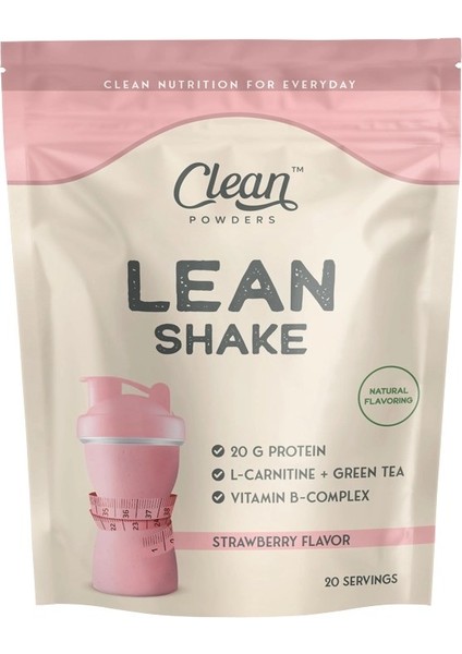 Powders Lean Shake 600 gr Çilek