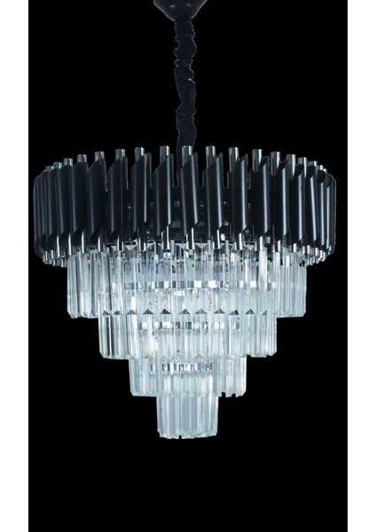 Zamira 50 cm Lik Kristal Taşlı Lüks Avize fırsatları