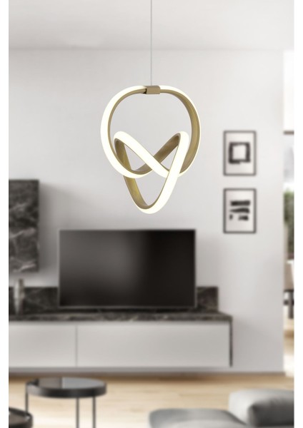 Infinitum Modern Eskitme Sarkıt LED Beyaz Power Ledli Salon Mutfak Oda Hol Avize Aydınlatma modelleri