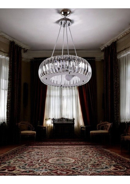 Truva 40LIK Gold,krom Kristal Paslanmaz Avize fırsatları