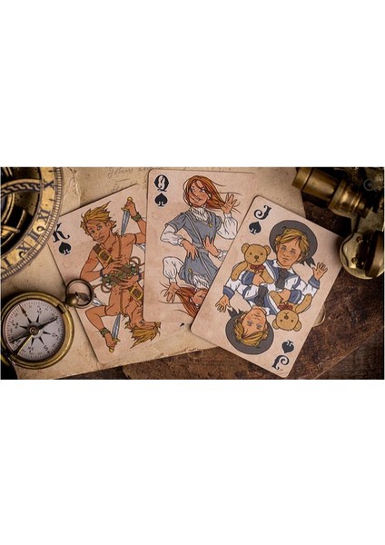 Kings Wild Project Peter Pan Premium Oyun Kağıdı Limited Edition Koleksiyonluk Iskambil Kartları