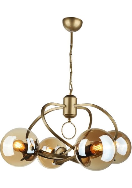 Büklüm 4.lü Avize Eskitme Bal Cam fiyatları