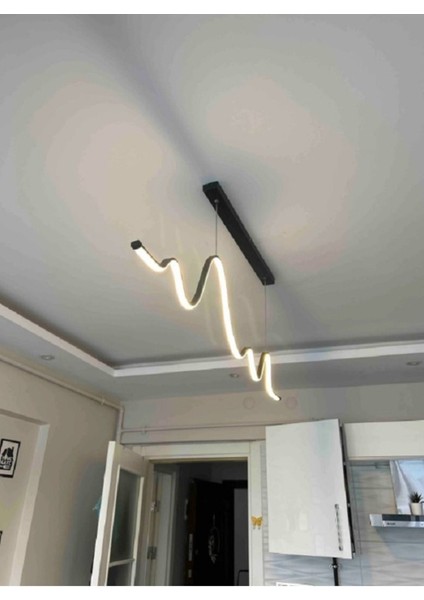 LED Avize Sarkıt 3renk - Worm 120 cm