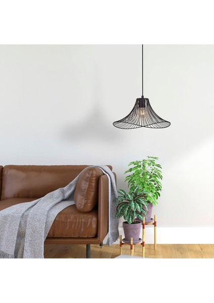Wavy Tel Sarkıt Modern Avize
