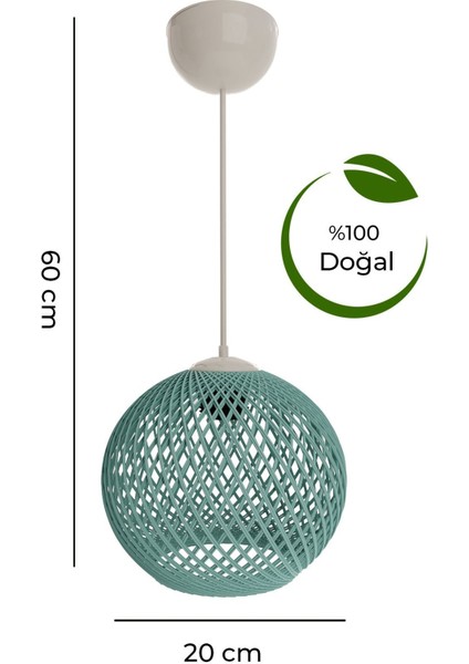 Balle Cam Göbeği Sarkıt Top Avize Beyaz Kablo modelleri