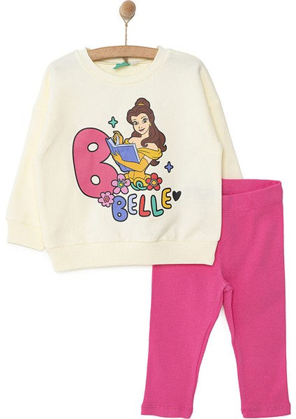 Prenscess Kız Sweatshirt - Tayt Kız Bebek